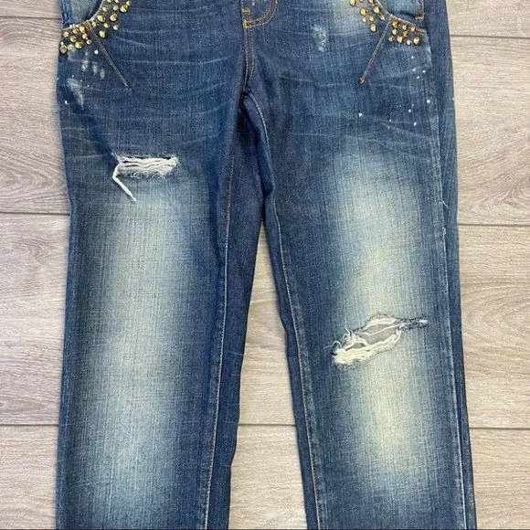 GUESS LIMITED EDITION VEROS STUDDED OVERALLS - Picture 5 of 16